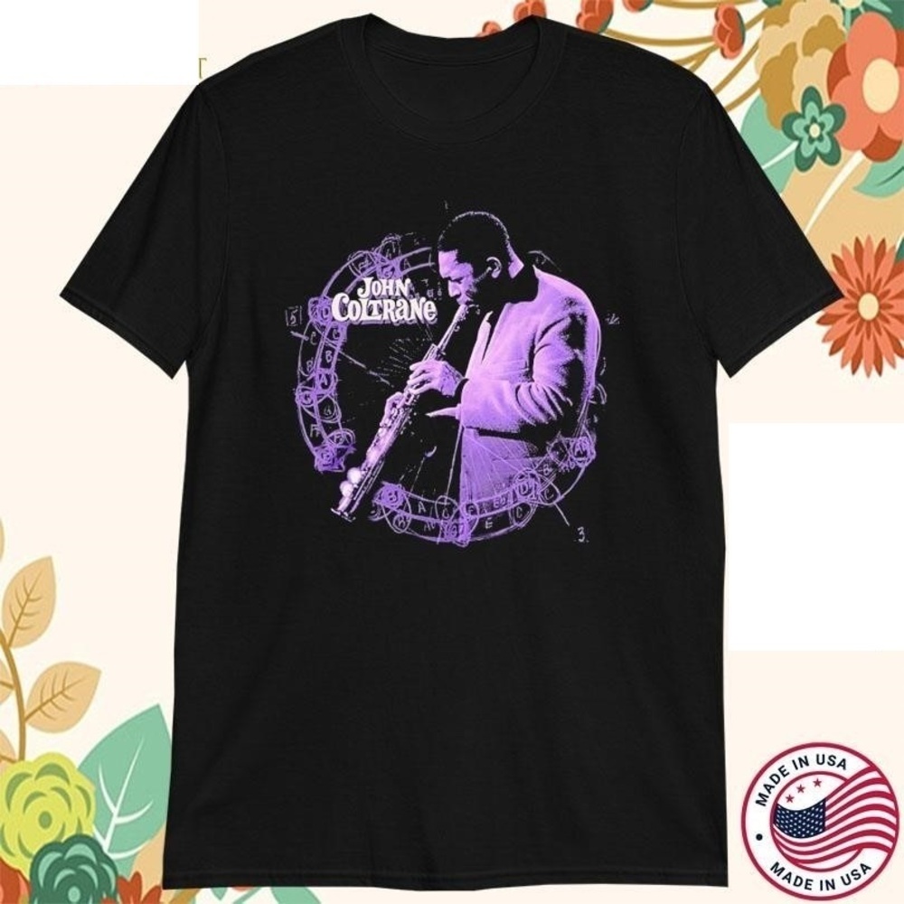 John Coltrane Playing Live T-shirts